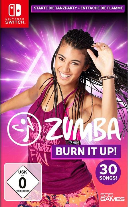 Actual product image 505 Games Zumba Burn it Up (Switch, Multilingual)