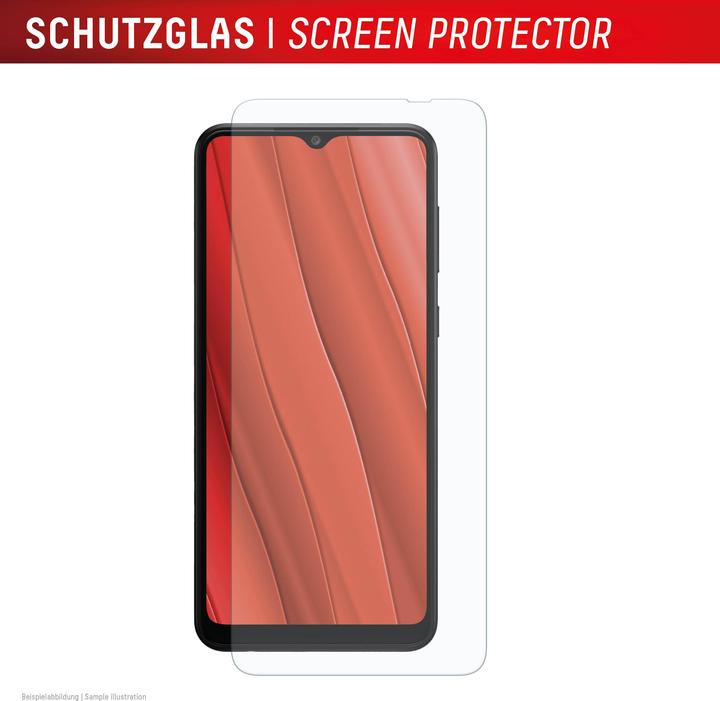 Actual product image Displex Real Glass, 2D Panzerglas (1 Piece, Samsung Galaxy A06)
