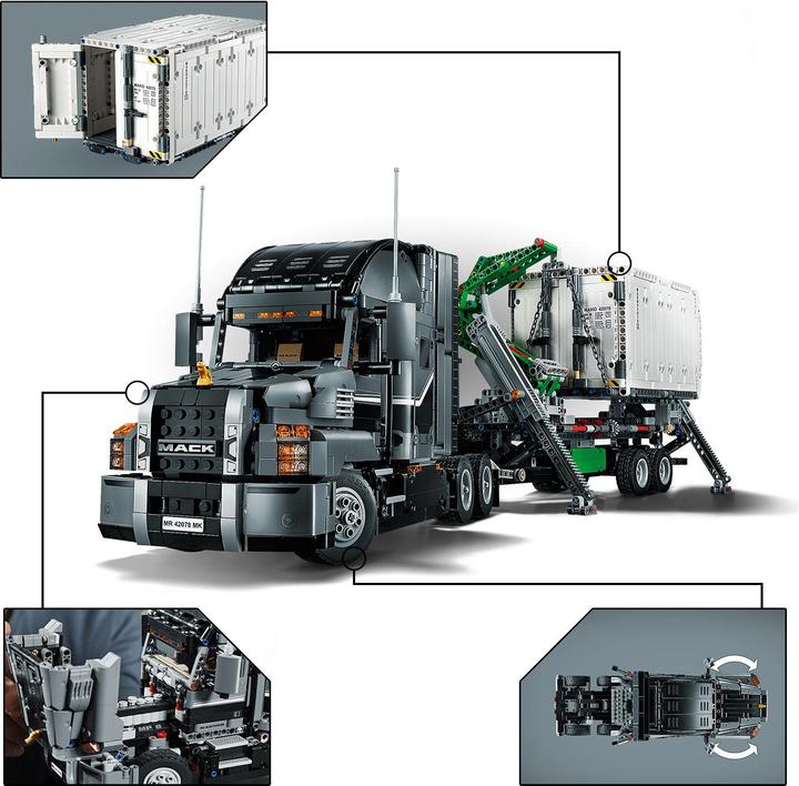 Actual product image LEGO Mack Anthem (42078, LEGO Technic)
