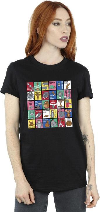 Image du produit Tom & Jerry - T-shirt GRID SQUARES - Femme (XL)