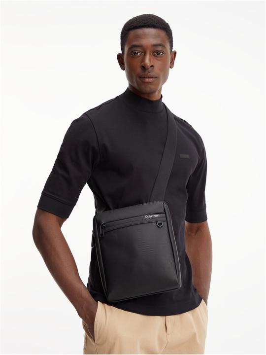 Calvin Klein Herren Daily Tech Flatpack Crossovers, Ck Schwarz (10% RECYCLED POLYESTER, 90% Polyurethane)