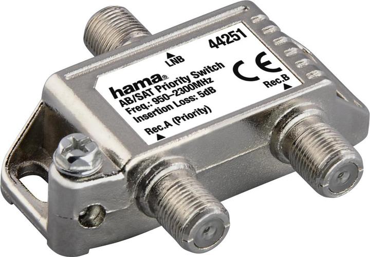 Immagine prodotto Hama Interruttore di priorità AB/SAT (Cavi antenna)