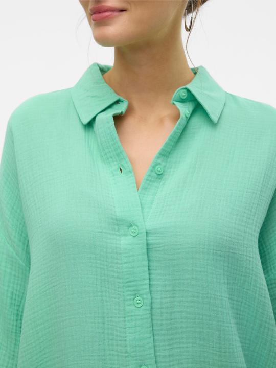Image du produit Vero Moda VMNATALI 3/4 LONG OVERSHIRT NOOS Robe chemisier (M)