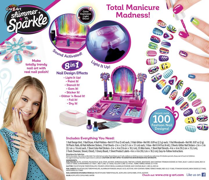 Produktbild Proxy Shimmer "n Sparkle - 8 in 1 Nail Salon with Nail Dryer (20-00238)