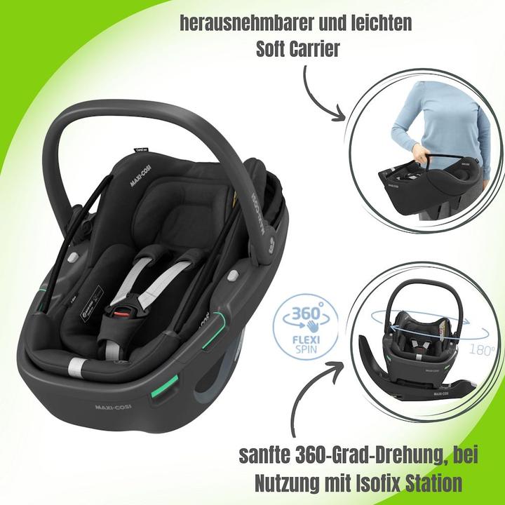 Produktbild Maxi-Cosi Coral 360 (Babyschale, ECE R129/i-Size Norm)