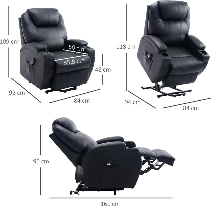 Image du produit Outsunny Fauteuil releveur