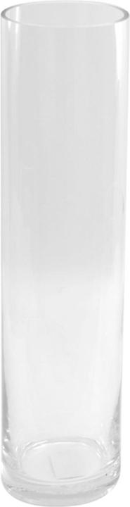 Image du produit Casativo Vase en verre premium Cylindre avec bord poli, 10 x 40 cm (1 x, 10 x 40 cm)