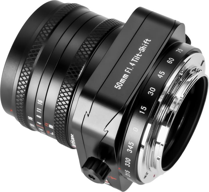 Immagine prodotto 7artisans 50 mm f/1.4 Tilt Shift Sony E (Sony E, APS-C / DX, Full-frame)
