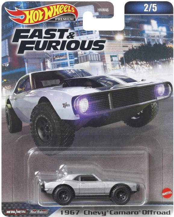 Actual product image Hot Wheels Premium Fast & Furious