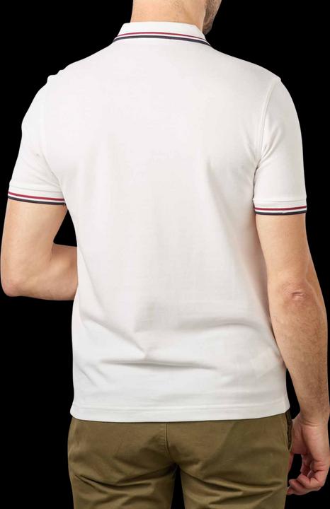 Immagine prodotto Fred Perry Twin Tipped Polo Shirt Short Sleeve Snow White (3XL)