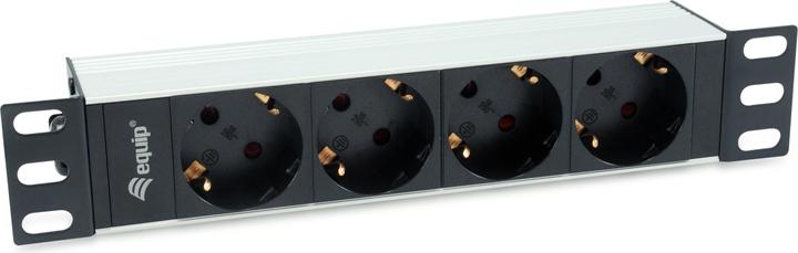Actual product image equip Power strip 1HE4fach Schuko.CEE.Kabl.si (4 x, CEE 7/7, 1.50 m)