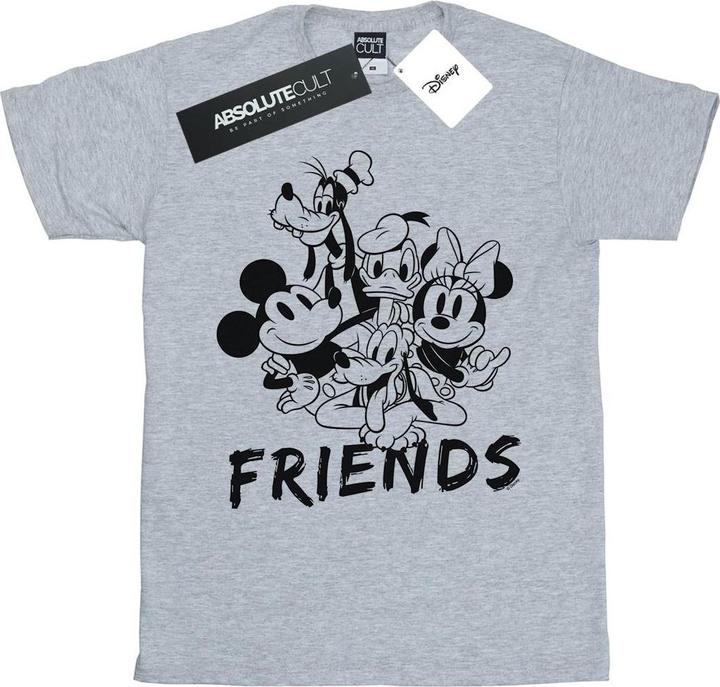 Actual product image Disney Girls Mickey Mouse And Friends Cotton T-Shirt (116)
