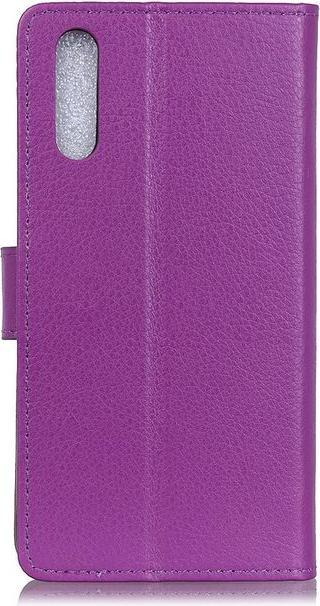 Actual product image MU Classic Litchi Leather Bookcover Series (Sony Xperia 10 II)