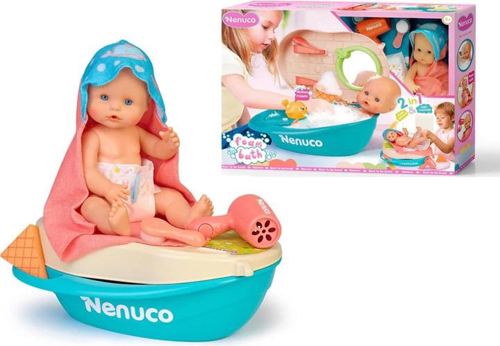 Image du produit Famosa Nenuco Bain moussant 35cm