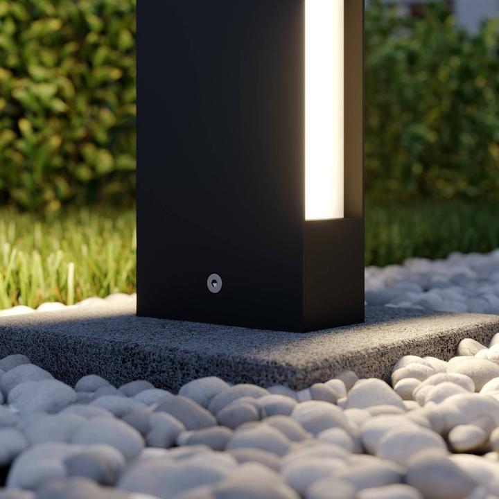 Produktbild Lucande Lirka 2 Aussen Garten Leuchte Dark Grey/White (IP54)