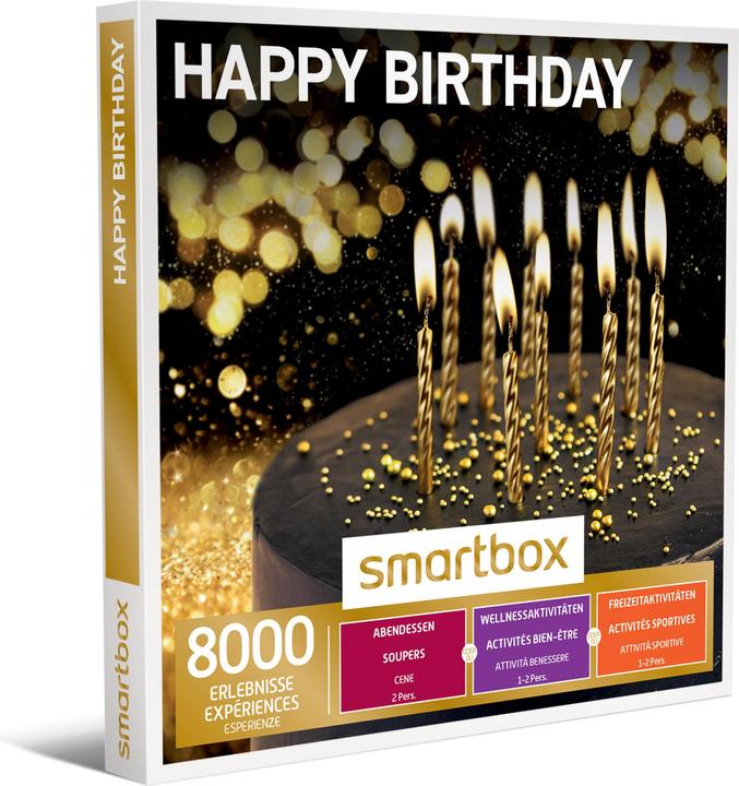 Immagine prodotto Smartbox Buon compleanno (2 pers.)