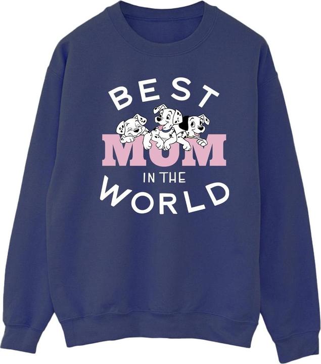 Produktbild Disney 101 Dalmatians Best Mum In The World Sweatshirt (S)