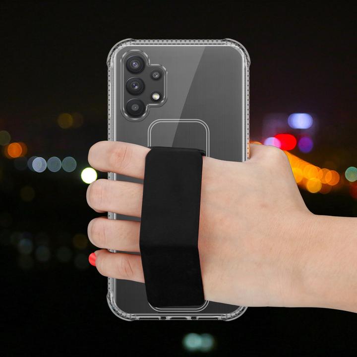 Produktbild Cadorabo Hülle für Samsung Galaxy A32 4G im TPU mit Halterung LM167 Style (Samsung Galaxy A32)