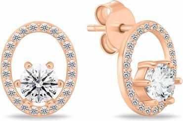 Produktbild Brilio Silver - Decent silver earrings with zircons EA1055W