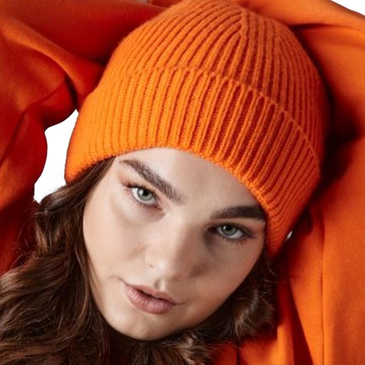 Produktbild Beechfield Engineer Strick Ripp Beanie (One Size)