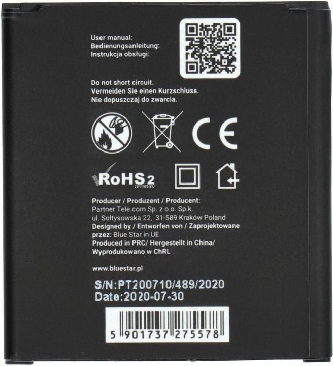 Produktbild Akku Blue Star BLUE STAR PREMIUM Akku für SAMSUNG Core Prime G3608 G3606 G3609 2200 mAh