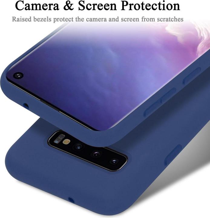 Immagine prodotto Cadorabo Copertura della cassa del silicone liquido TPU (Samsung Galaxy S10 5G)