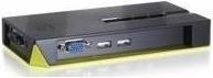 Productafbeelding LevelOne KVM-0422: 4-poorts kabel KVM schakelaar