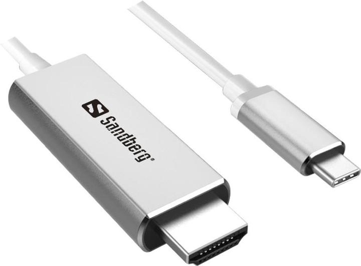Produktbild Sandberg USB Typ C — HDMI (Typ A) (2 m, HDMI, USB Typ C)