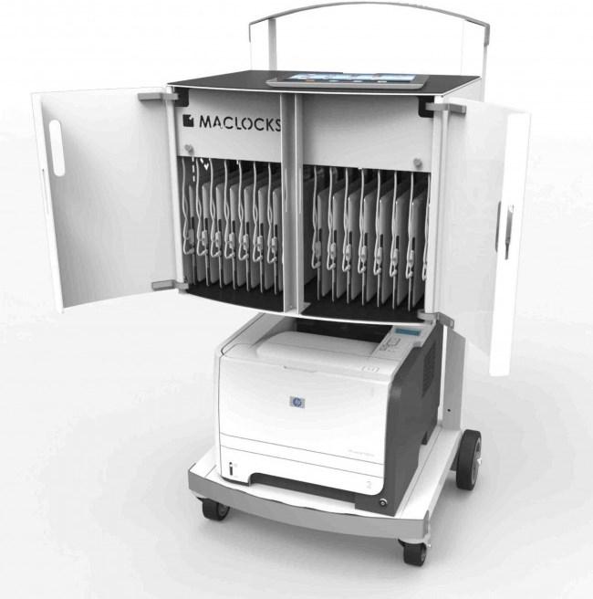 Actual product image Compulocks UNO EU trolley- mobile storage of 16 devices incl. charging possibility
