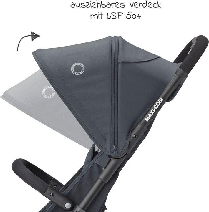 Actual product image Maxi-Cosi Lara2 Essential Graphite (Black Frame)
