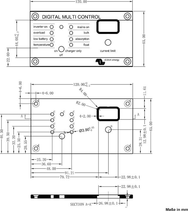 Image du produit Victron Energy Multi contrôle numérique Victron A