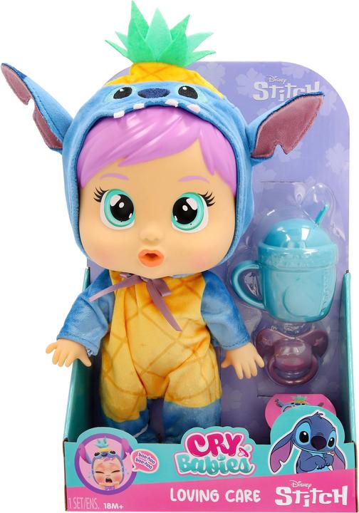 Immagine prodotto Cry Babies Loving Care Stitch Baby Doll