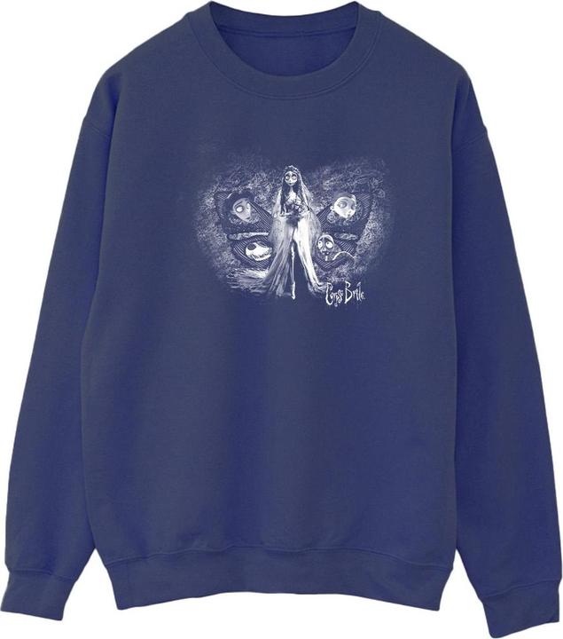 Actual product image Corpse Bride Mens Emily Butterfly Sweatshirt (M)