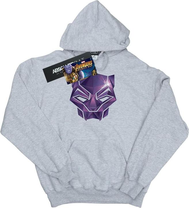 Avengers Infinity War Black Panther Geometric Kapuzenpullover