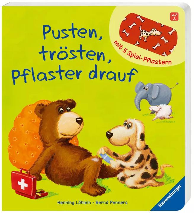 Immagine prodotto Ravensburger Pusten, trösten, Pflaster drauf! (Tedesco, Bernd Penners, 2013)