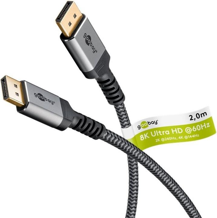 Produktbild Goobay DisplayPort — DisplayPort (2 m, DisplayPort)