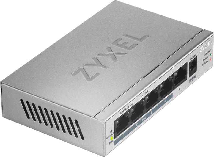 Immagine prodotto Zyxel Switch GS1005-HP (GS1005HP-EU0101F) (5 Porti)