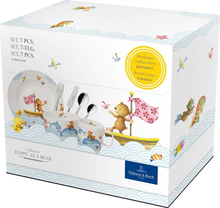 Produktbild Villeroy & Boch Set 7tlg. EF Happy as a Bear