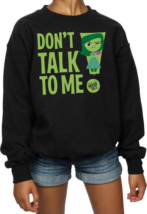 Actual product image Disney Girls Inside Out Dont Talk To Me Sweatshirt (140, 146)