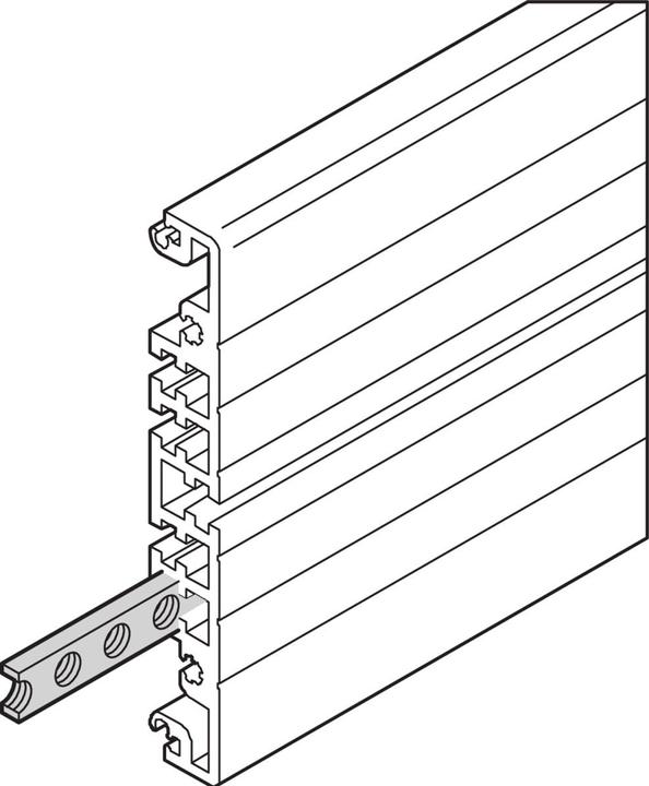 Image du produit Schroff Bande taraudée M3 - GEWDESTERREIFEN M3 84TE