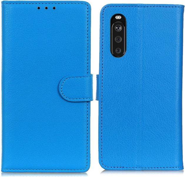 Produktbild MU Classic Litchi Leder Bookcover Series (Sony Xperia 10 III)