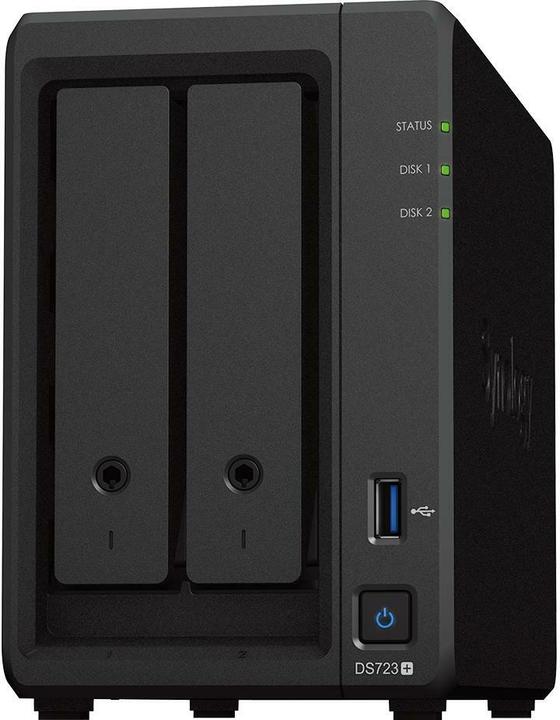 Image du produit Synology DS723+ (2 x 4 To, Synology HAT 33xx)