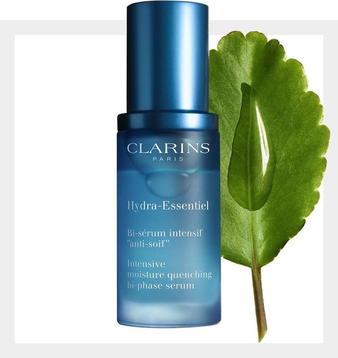 Actual product image Clarins Hydra-Essentiel Bi-Sérum Intensif "anti-soif (30 ml)