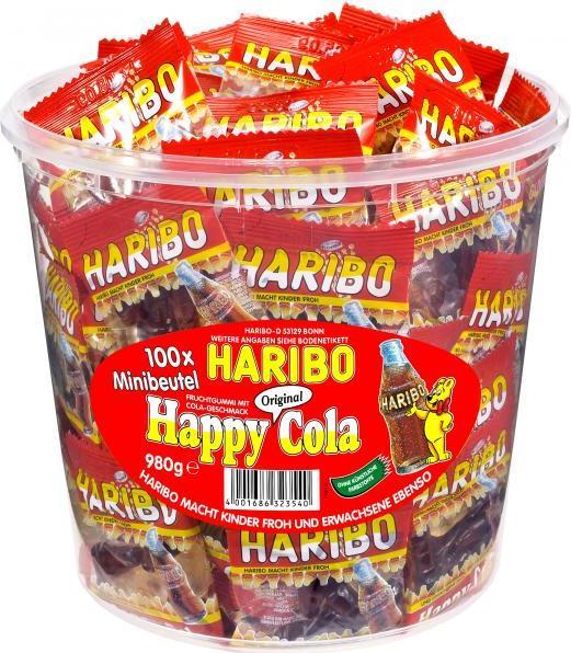 Actual product image Haribo Happy-Cola (100 pcs., 980 g)