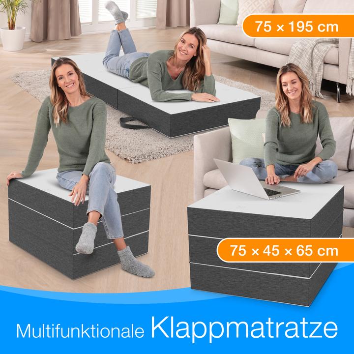 Produktbild Bestschlaf Visko Gästematratze (75 x 195 cm, Schaumstoffkern)
