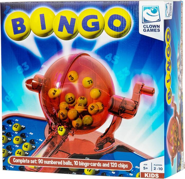 Clown games Clown Spiele Bingo Mill (Deutsch, Französisch, Niederländisch, Englisch)