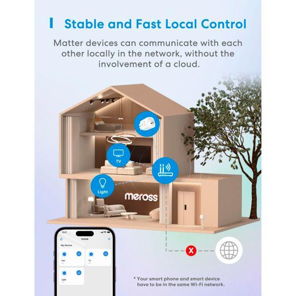 Produktbild Meross Smart plug MSS315MA-EU
