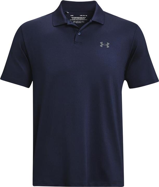Under Armour Herren Ua Performance 3.0 Short Sleeve Polos, (410) Midnight Navy Pitch Gray, M EU (M)