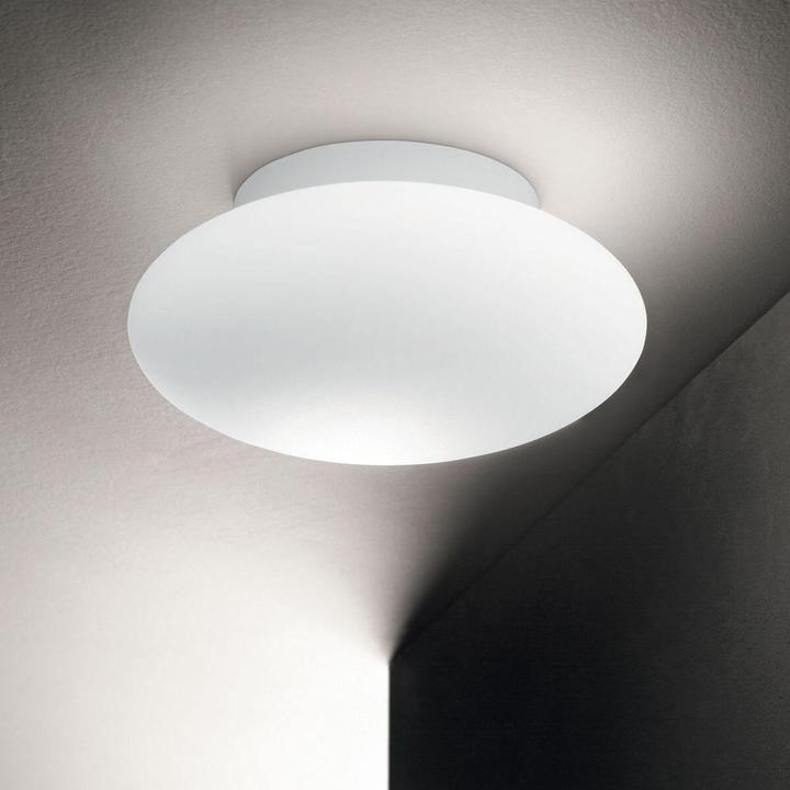 Produktbild Ideal lux BUBBLE Deckenleuchte E27 ⌀335mm dimmbar Weiss IP44 135250 (E27)