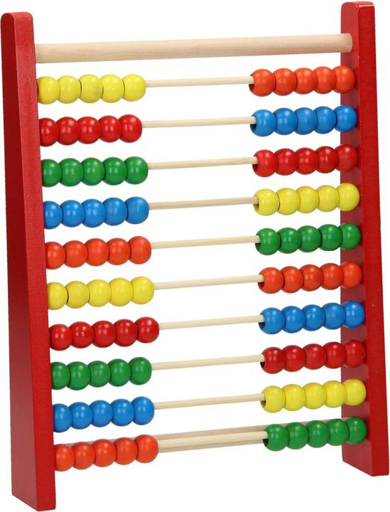 Actual product image Wooden abacus, 14,5 x 30 cm